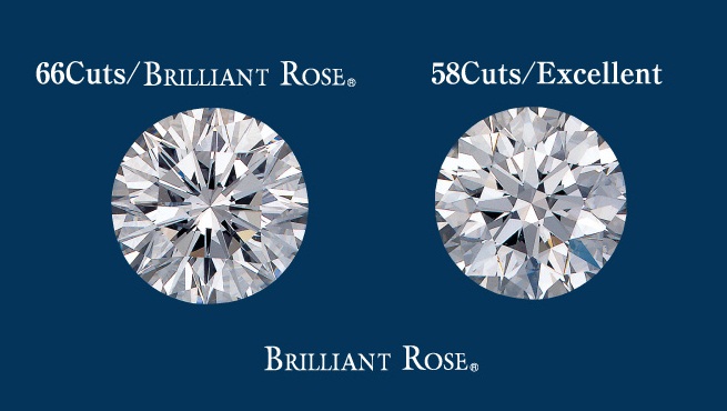 アーカー☆K18☆ローズカットダイヤ&ブリリアンカットダイヤ