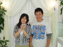 ダイヤの綺麗な婚約指輪